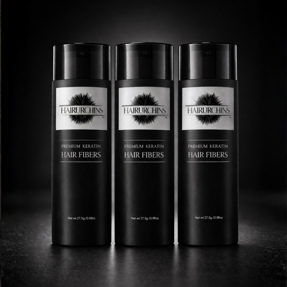 Keratin Hair Fibers - 3-Pack